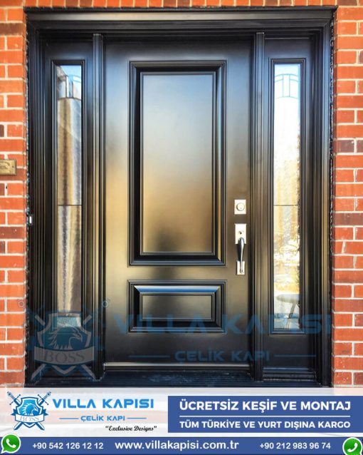 310 Villa Kapısı Modelleri İstanbul Villa Giriş Kapısı Kompozit Villa Kapısı Entrance Door Haustüren Sayf Qapilari Çelik Kapı