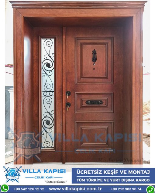 331 Villa Kapısı Modelleri İstanbul Villa Giriş Kapısı Kompozit Villa Kapısı Fiyatları Entrance Door Haustüren Sayf Qapilari Çelik Kapı