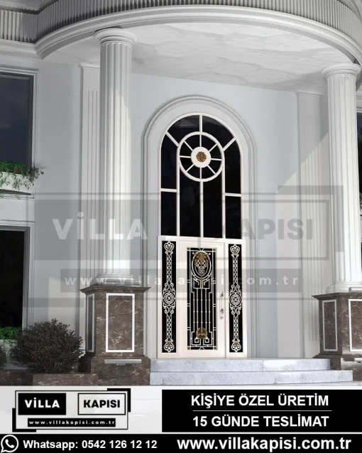 Villa Kapisi Modelleri Ferforje Villa Dis Kapi Fiyatlari 06